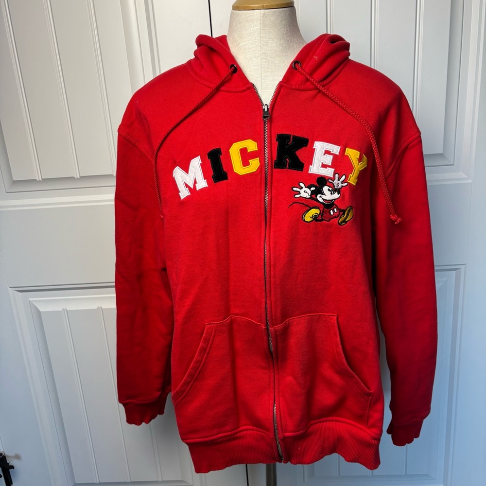 Mickey Disneyland Red Hoodie